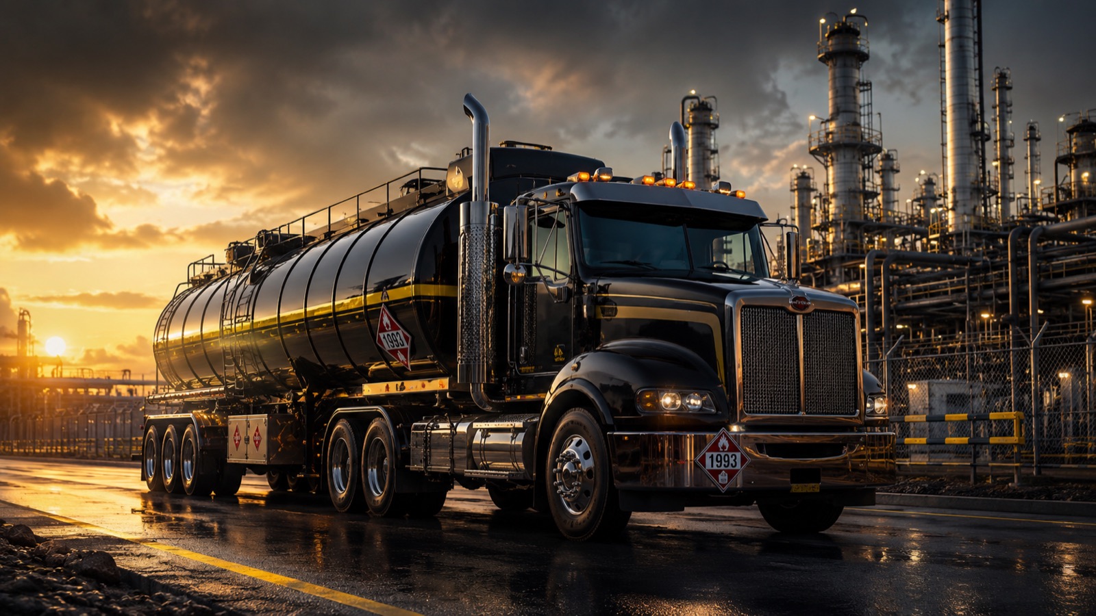 Elite Hazmat Logistics tanker truck serving Houston TX